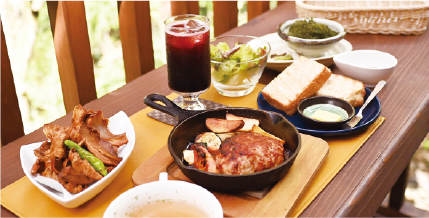 森の中のお肉レストランアースガーデン